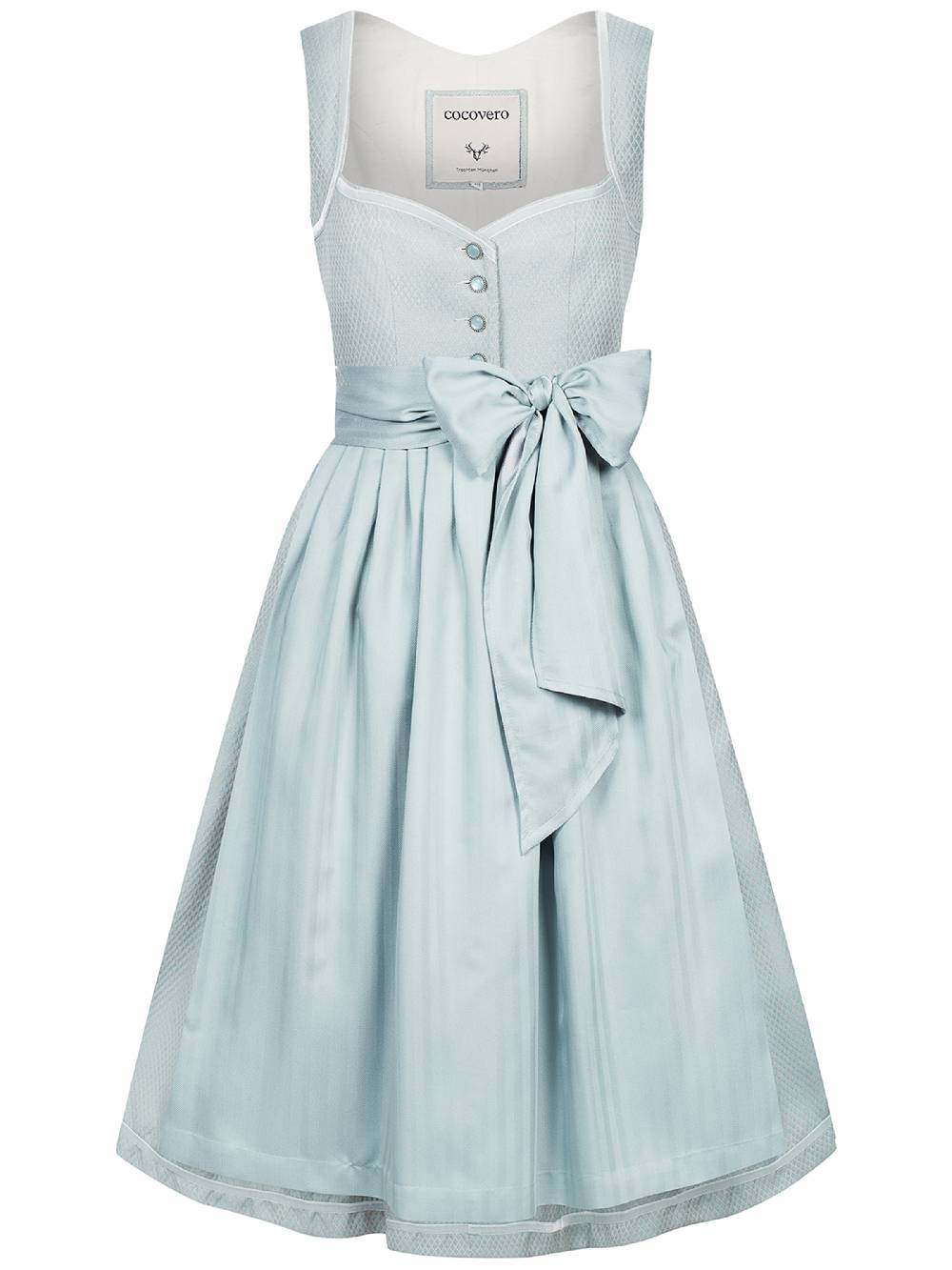 Limberry Mintfarbenes Dirndl - JOSPEHINE WARM CYAN Begrenzte Freigabe