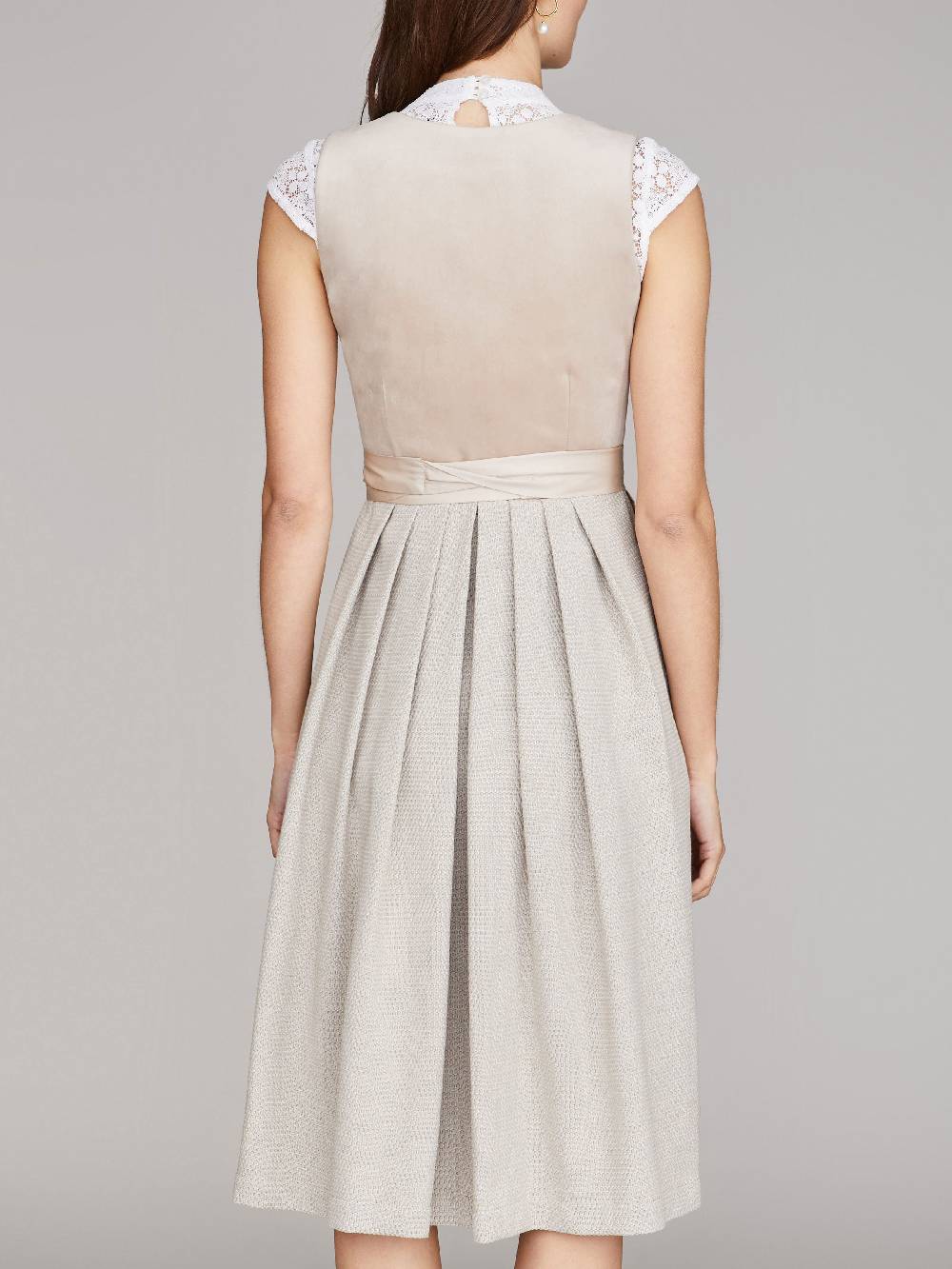 Limberry Beiges Samtdirndl - RUTH SANDSTONE Online Shopping