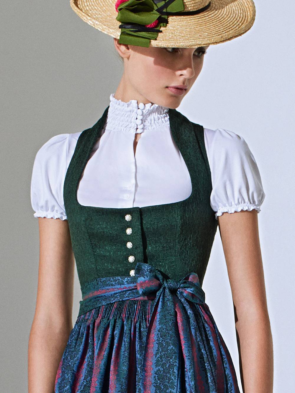 Limberry Dirndlbluse in Weiß - BURGL Super Sparpreis