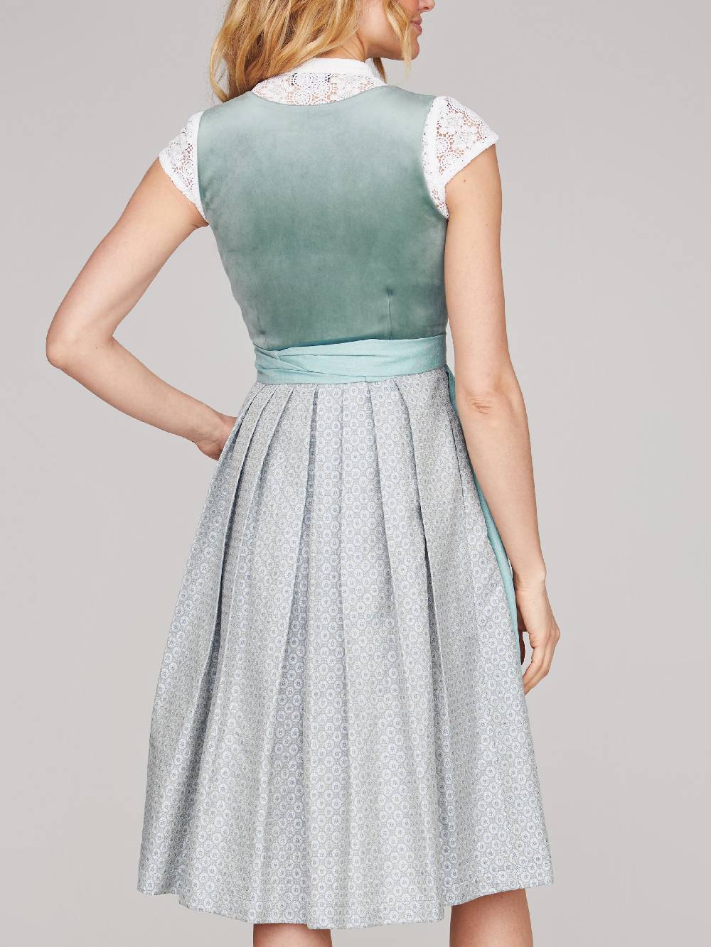 Limberry Salbeigrünes Dirndl - IMANI SEAFOAM Sonderangebot der Fabrik