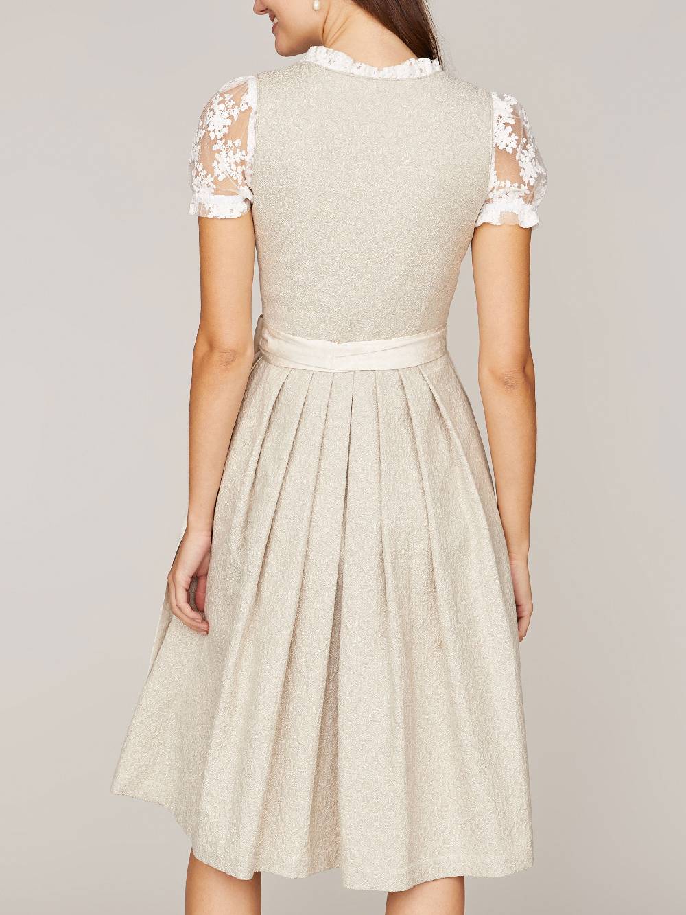 Limberry Beigefarbenes Dirndl - EMMA IVORY Riesige Rabatte