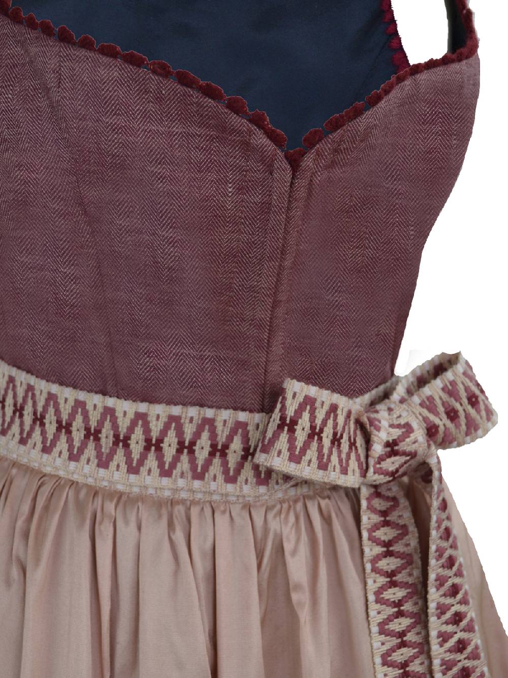 Limberry Leinen-Dirndl in Beere - CASABLANCA BEERE 50% Rabatt mit kostenlosem Versand