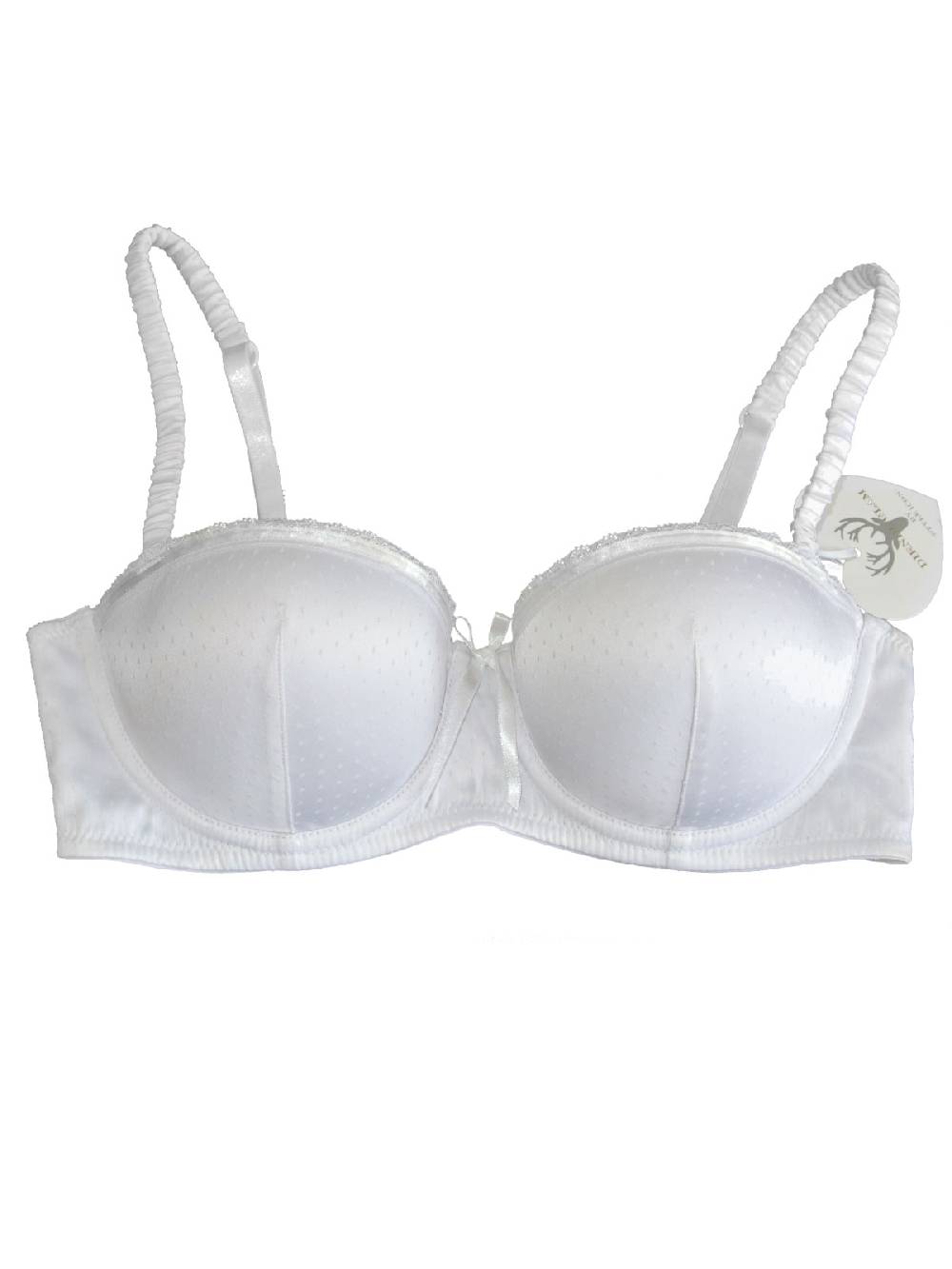 Limberry Weißer Dirndl BH aus Satin - SATIN GLAM Kauf eins, bekomm eins gratis