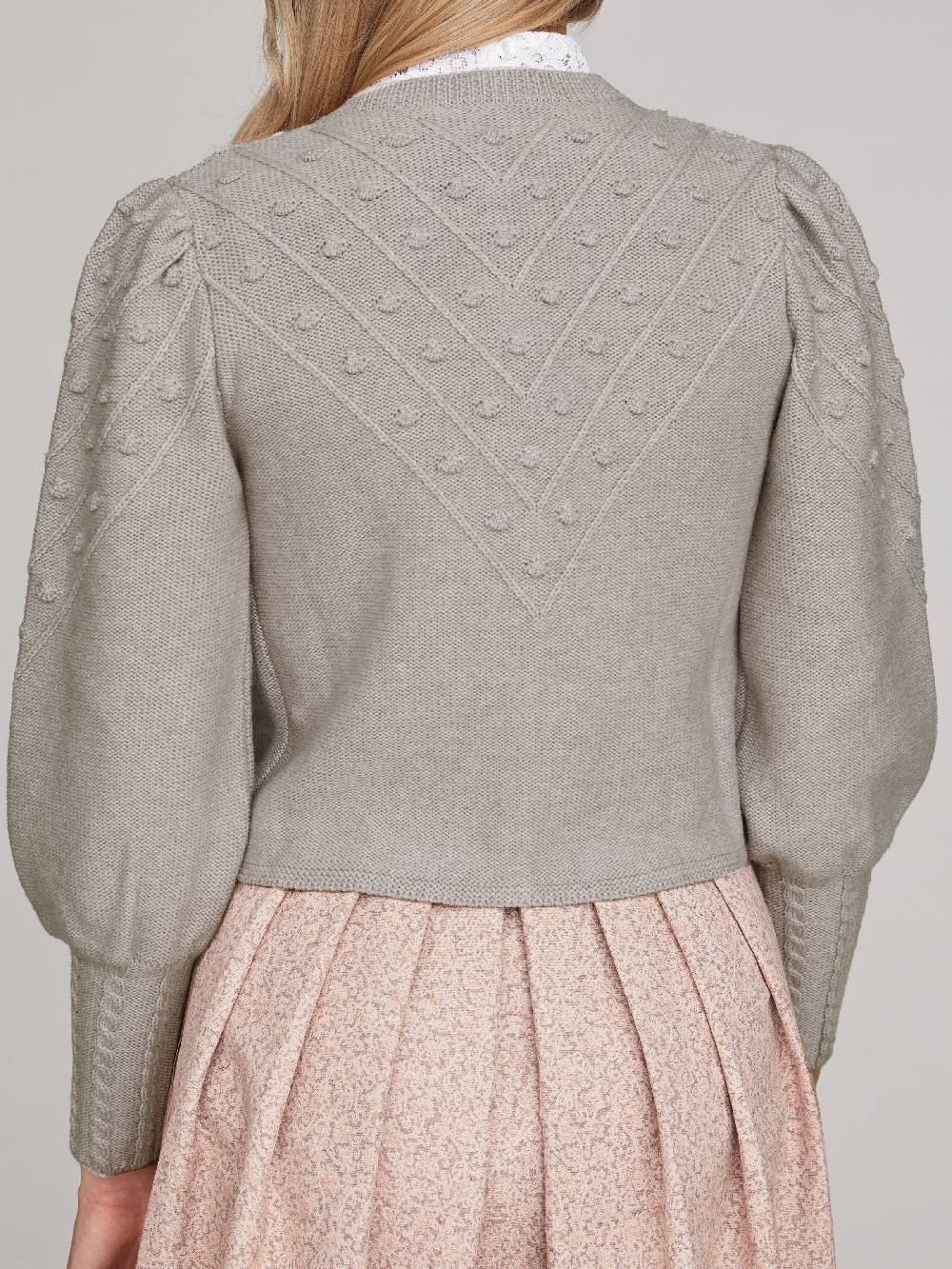Limberry Strickjacke in Grau-Beige - MIA Kostenlose Rückgabe
