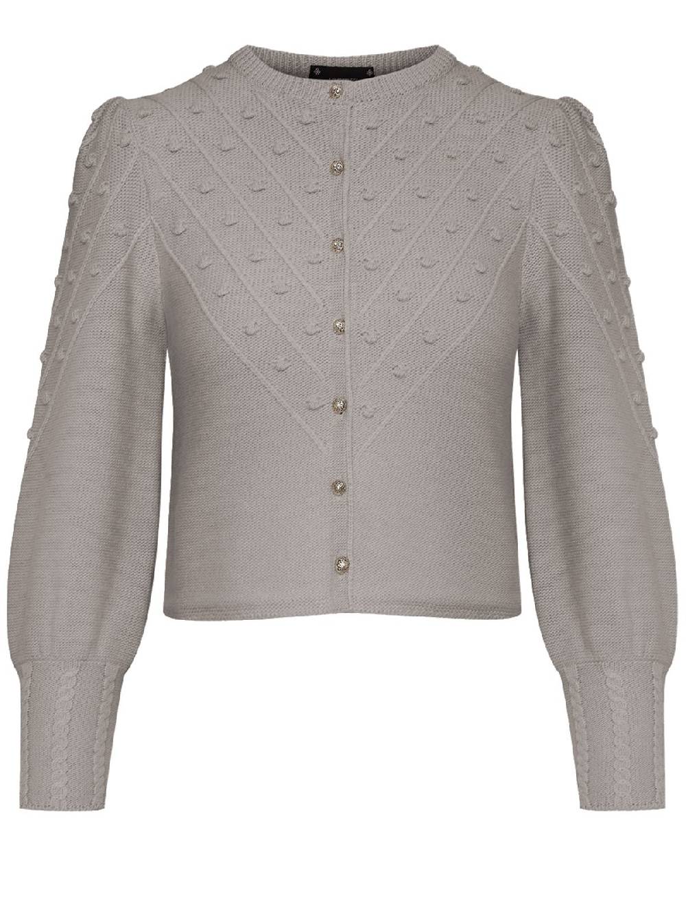 Limberry Strickjacke in Grau-Beige - MIA Kostenlose Rückgabe