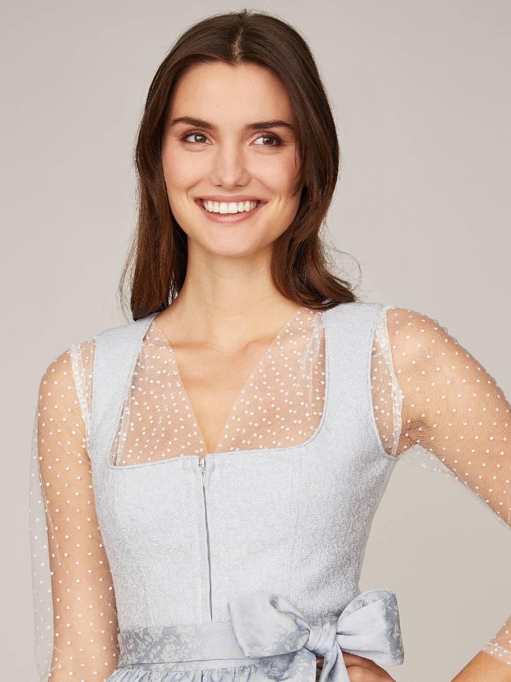 Limberry Weiße Dirndlbluse - MOLLY WEISS Nur für heute