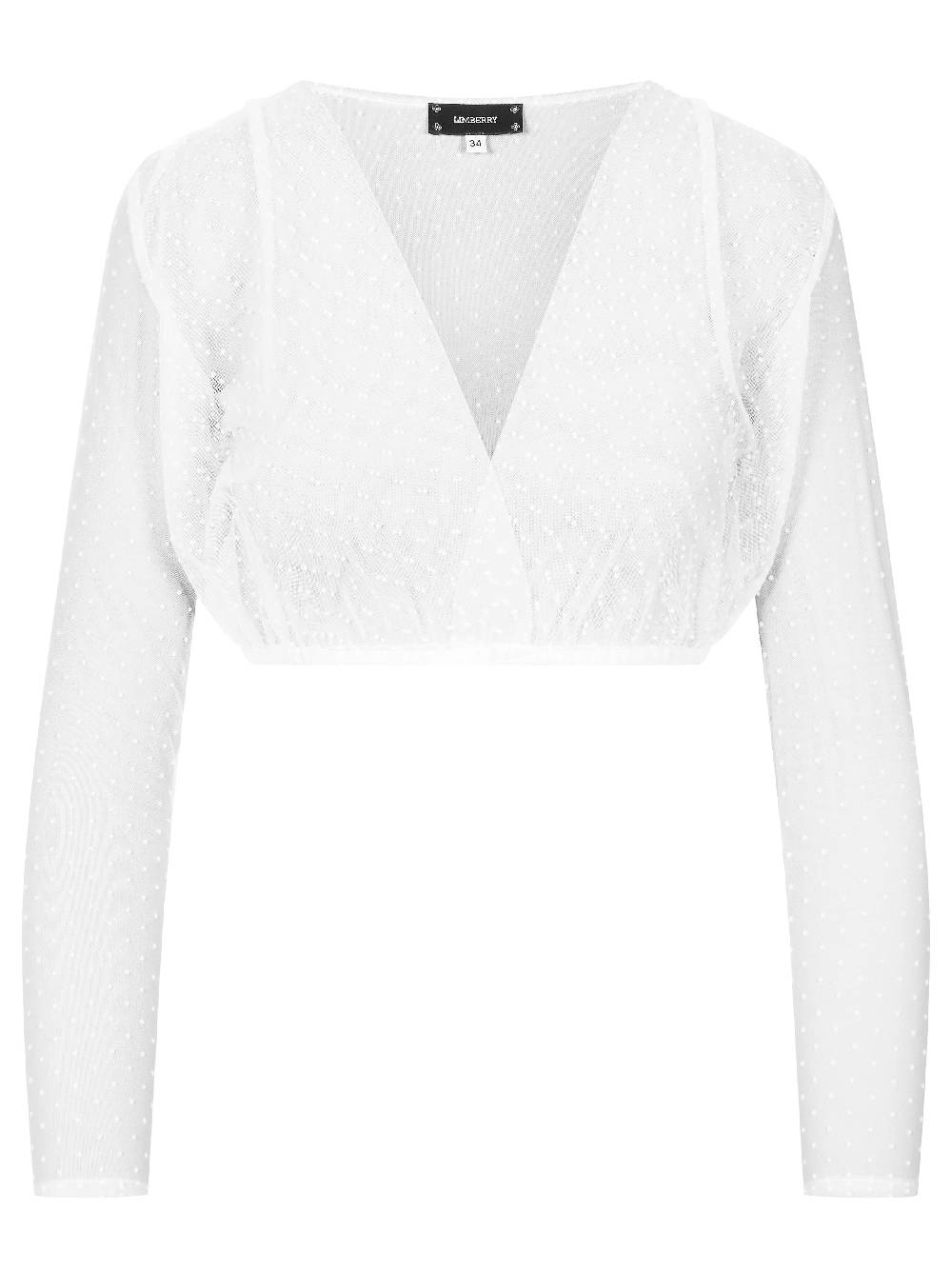 Limberry Weiße Dirndlbluse - MOLLY WEISS Nur für heute