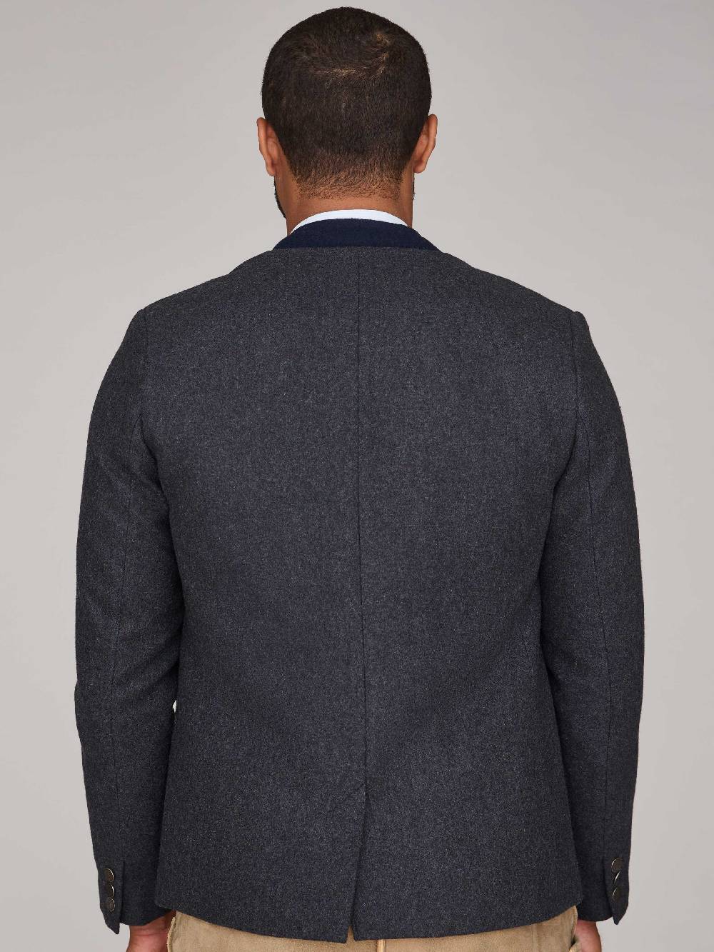 Limberry Grauer Trachtenjanker - VALENTIN SLATE GREY Cyber Monday