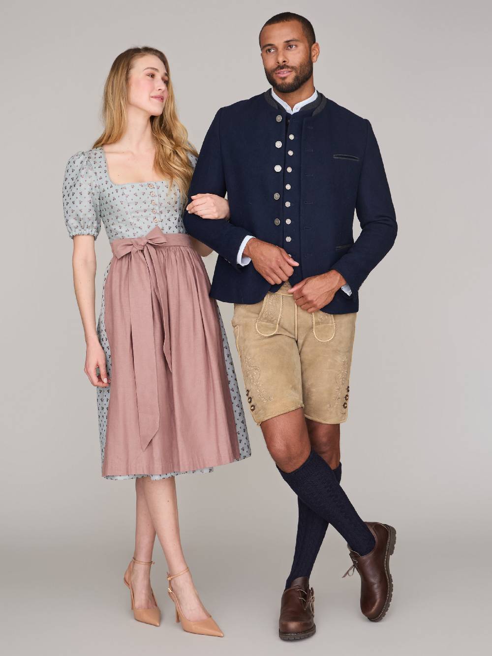 Limberry Dunkelblauer Trachtenjanker - VALENTIN DARK NAVY Muttertagsangebot