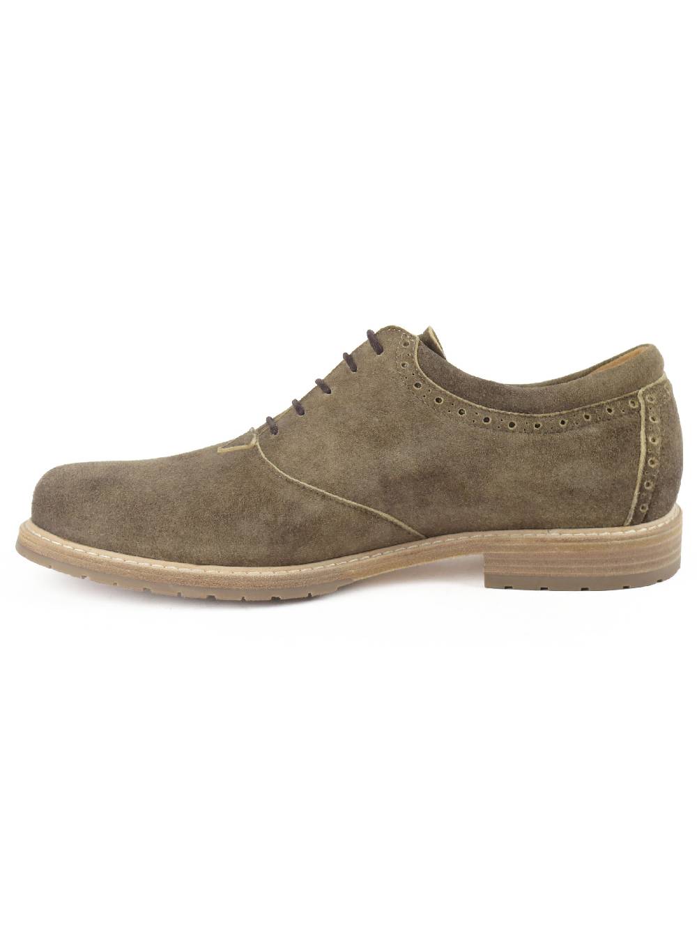 Limberry Hellbraune Trachten Schnürschuhe - 6036 ANTIKBOCK Jubiläumsangebot