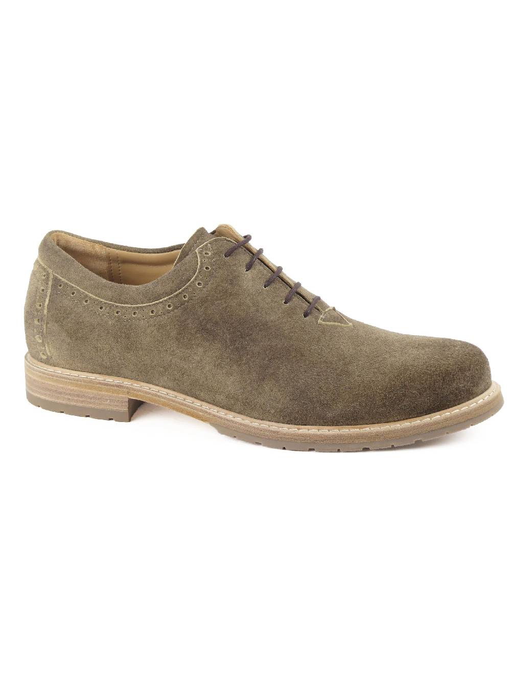 Limberry Hellbraune Trachten Schnürschuhe - 6036 ANTIKBOCK Jubiläumsangebot