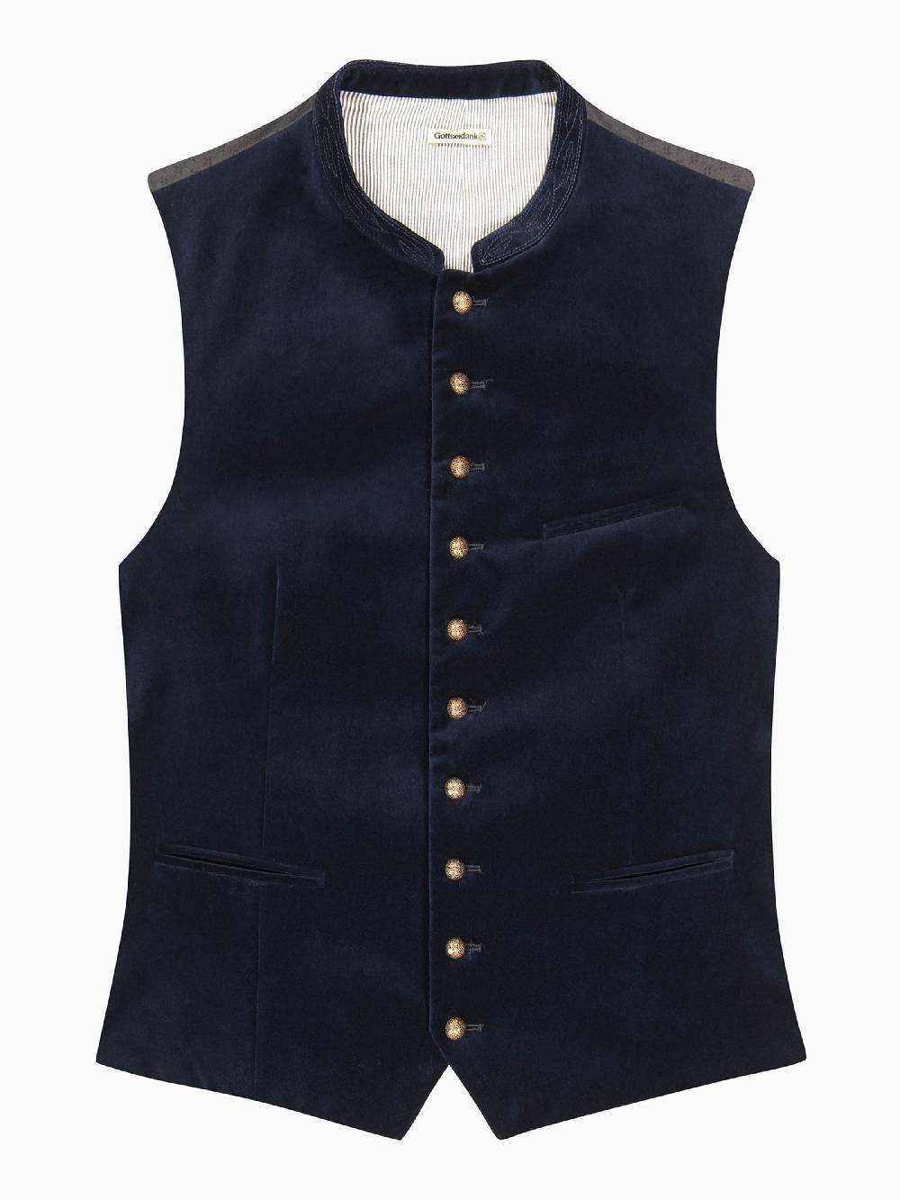 Limberry Schwarzblaue Trachtenweste - KONSTANTIN SCHWARZBLAU Zeitlich begrenztes Angebot