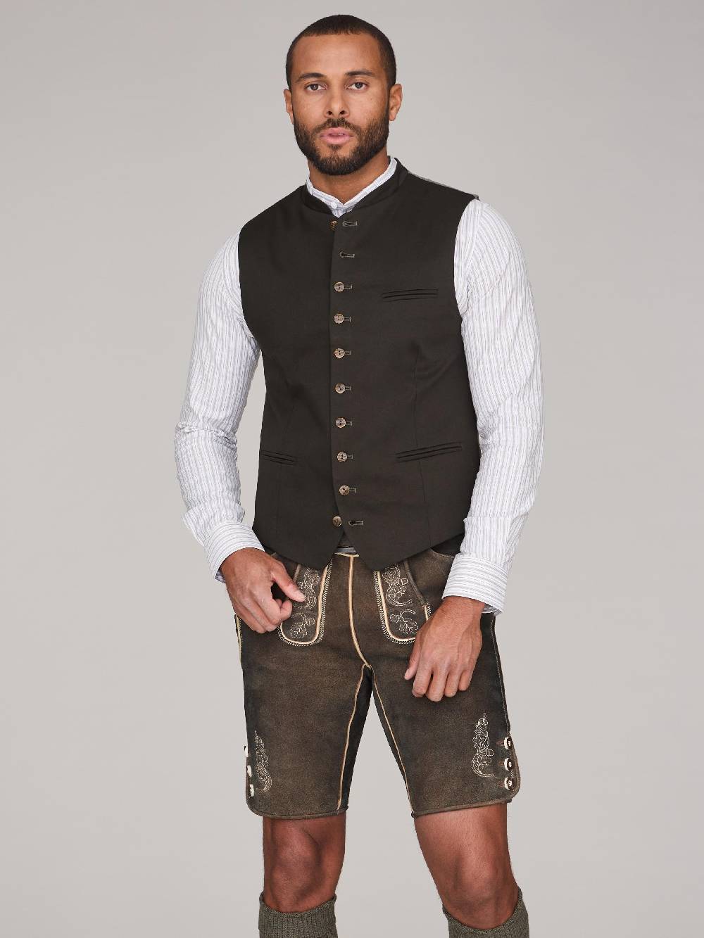 Limberry Dunkelbraune Lederhose - X-9820 Neuheiten