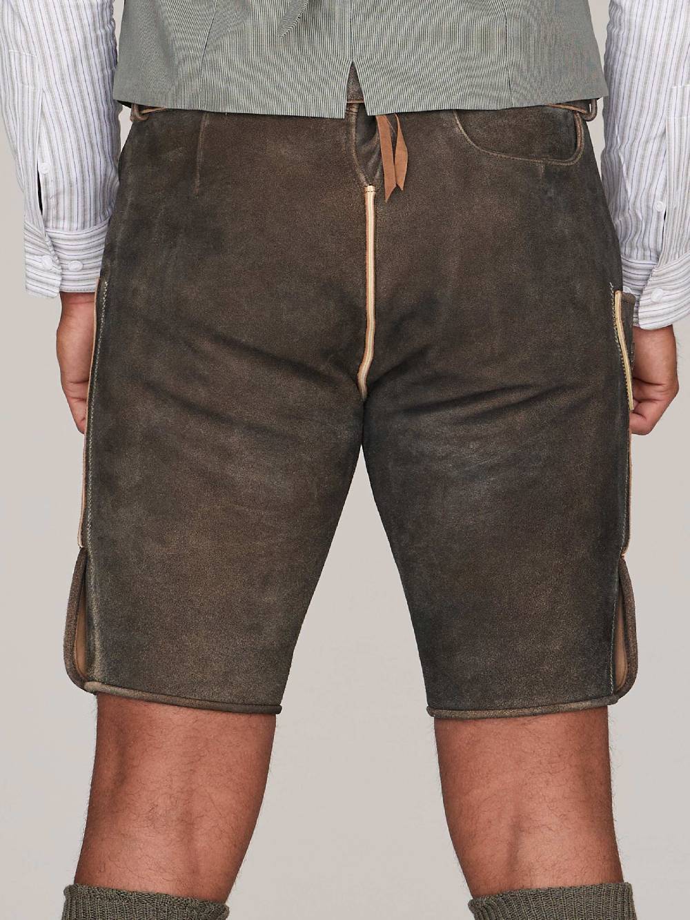 Limberry Dunkelbraune Lederhose - X-9820 Neuheiten