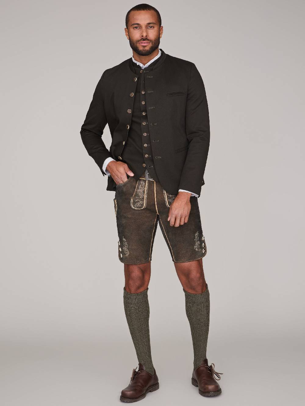 Limberry Dunkelbraune Lederhose - X-9820 Neuheiten