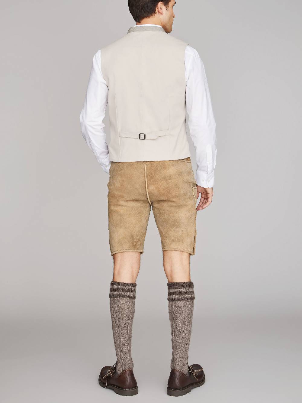 Limberry Grau-Beige Trachtenweste - JULES DARK OYSTER Wochenangebot