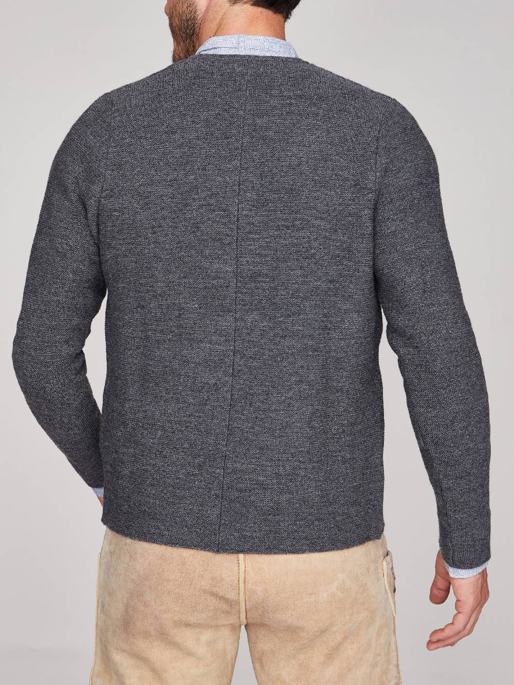 Limberry Strickjacke in Ashphalt-Grau - ALOISIUS ASPHALT Riesige Rabatte