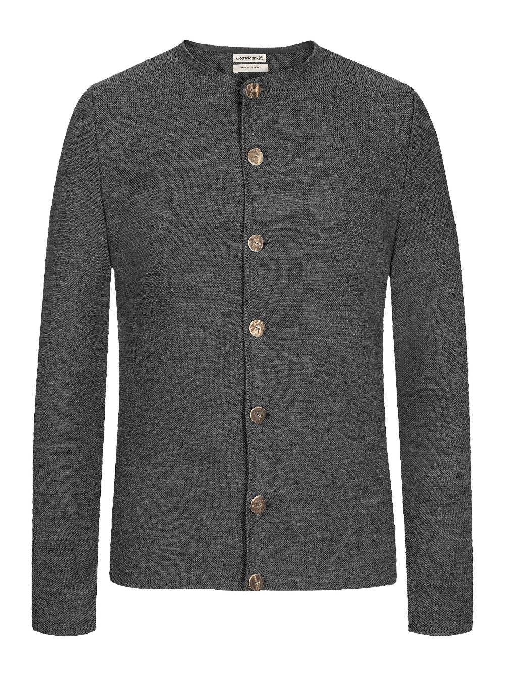 Limberry Strickjacke in Ashphalt-Grau - ALOISIUS ASPHALT Riesige Rabatte