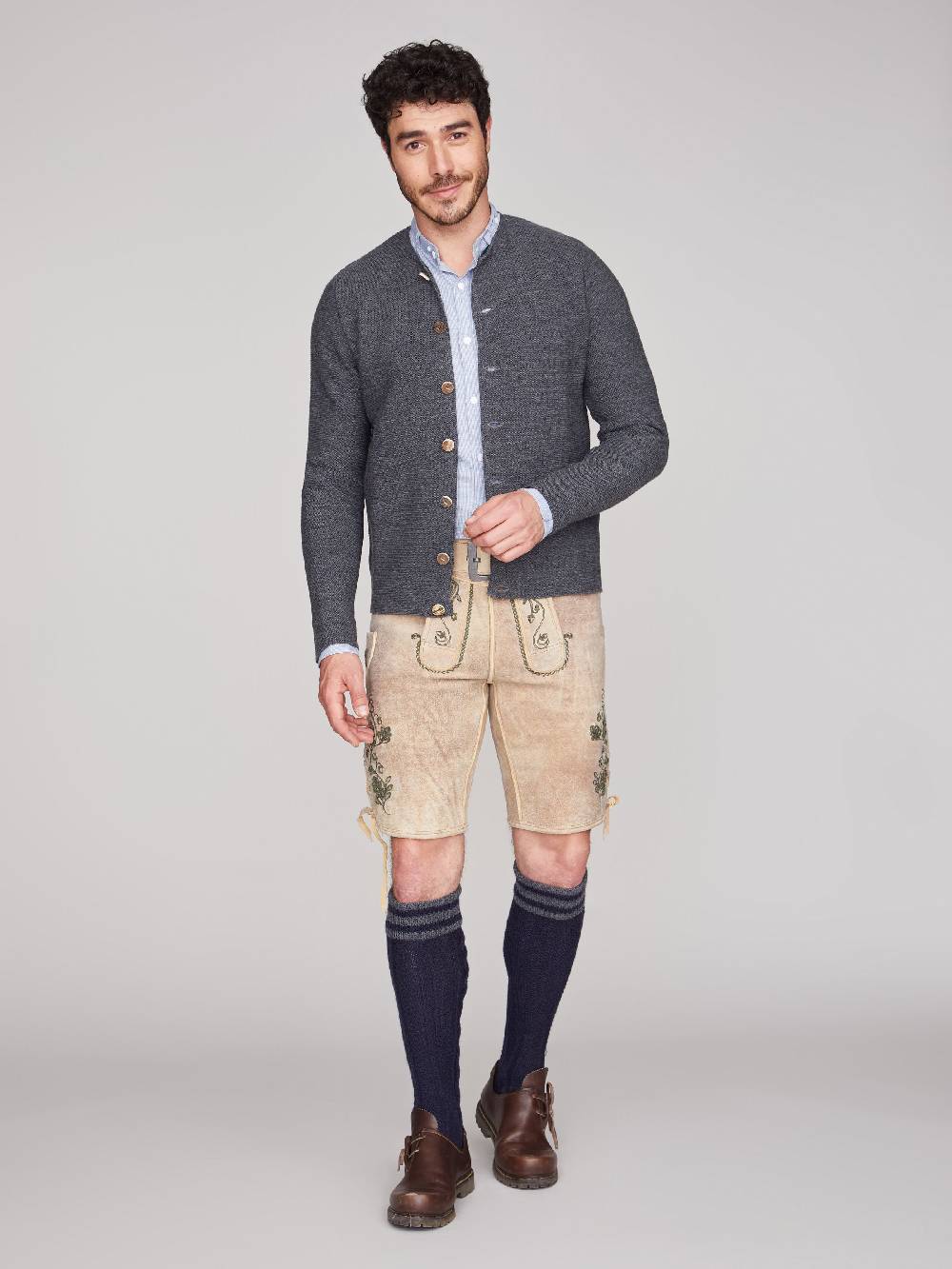 Limberry Strickjacke in Ashphalt-Grau - ALOISIUS ASPHALT Riesige Rabatte