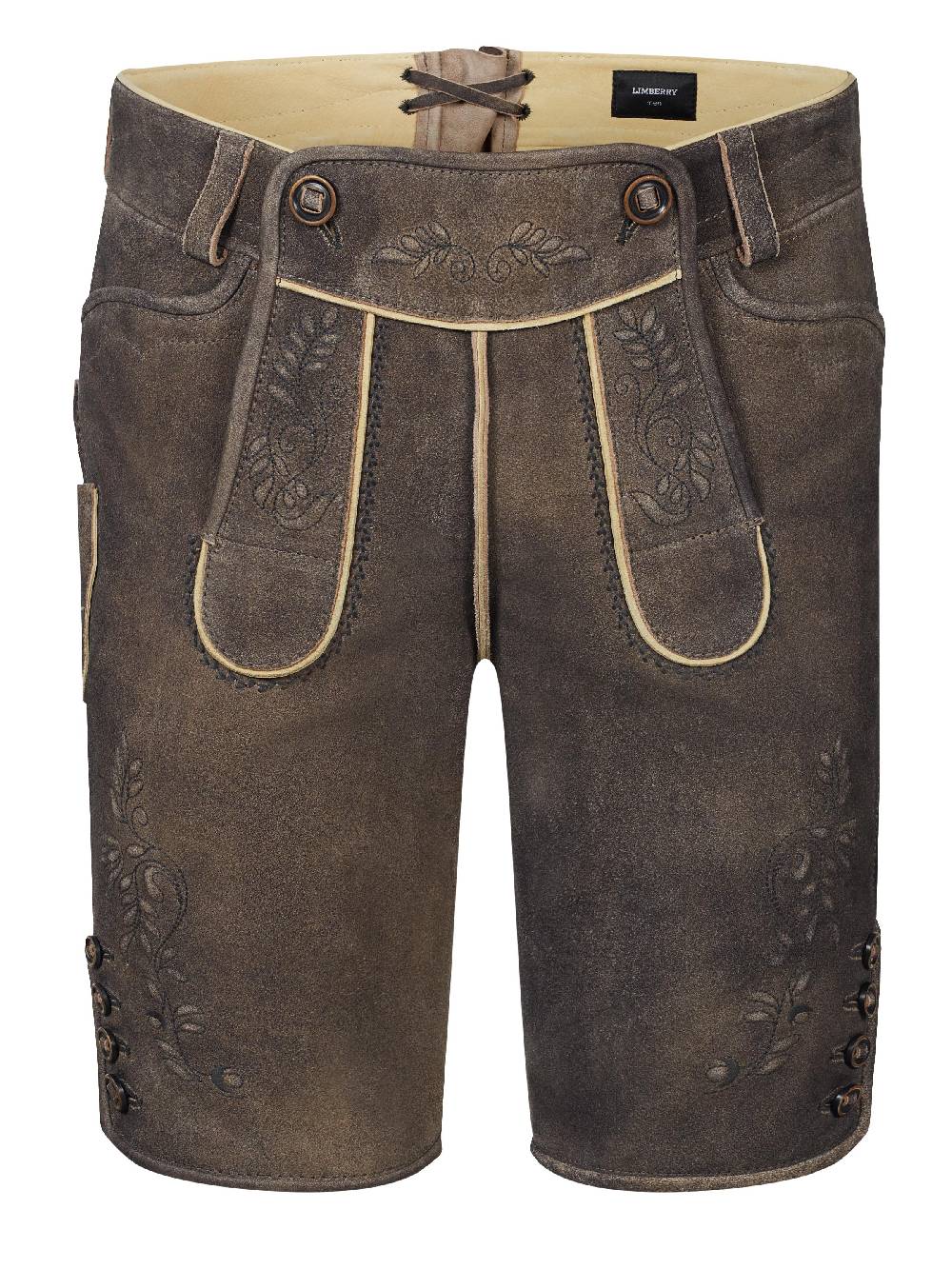Limberry Steinbraune Lederhose - LEOPOLD STEIN 50% Rabatt mit kostenlosem Versand