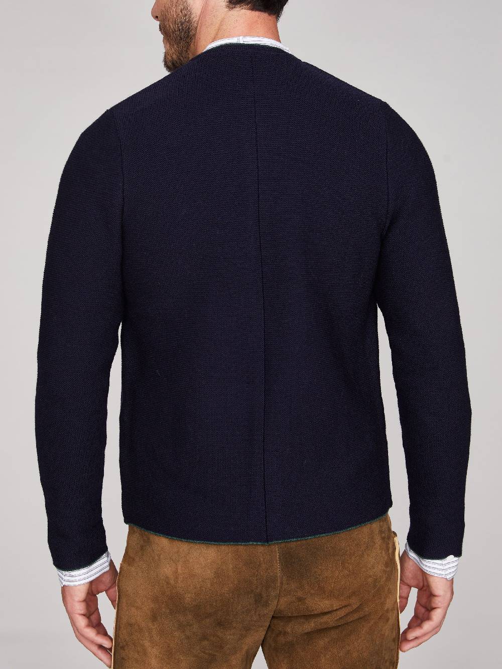 Limberry Tintenblaue Strickjacke - ALOISIUS TINTENBLAU Begrenzt auf 3 Tage