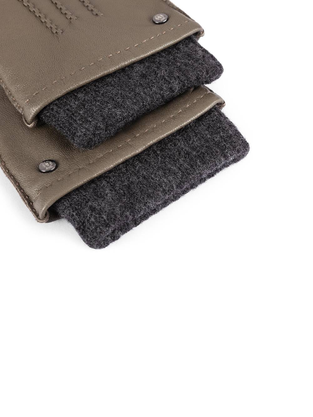 Limberry Khakifarbener Handschuhe mit Woll-Manschette - METZ KHAKI Hotsell