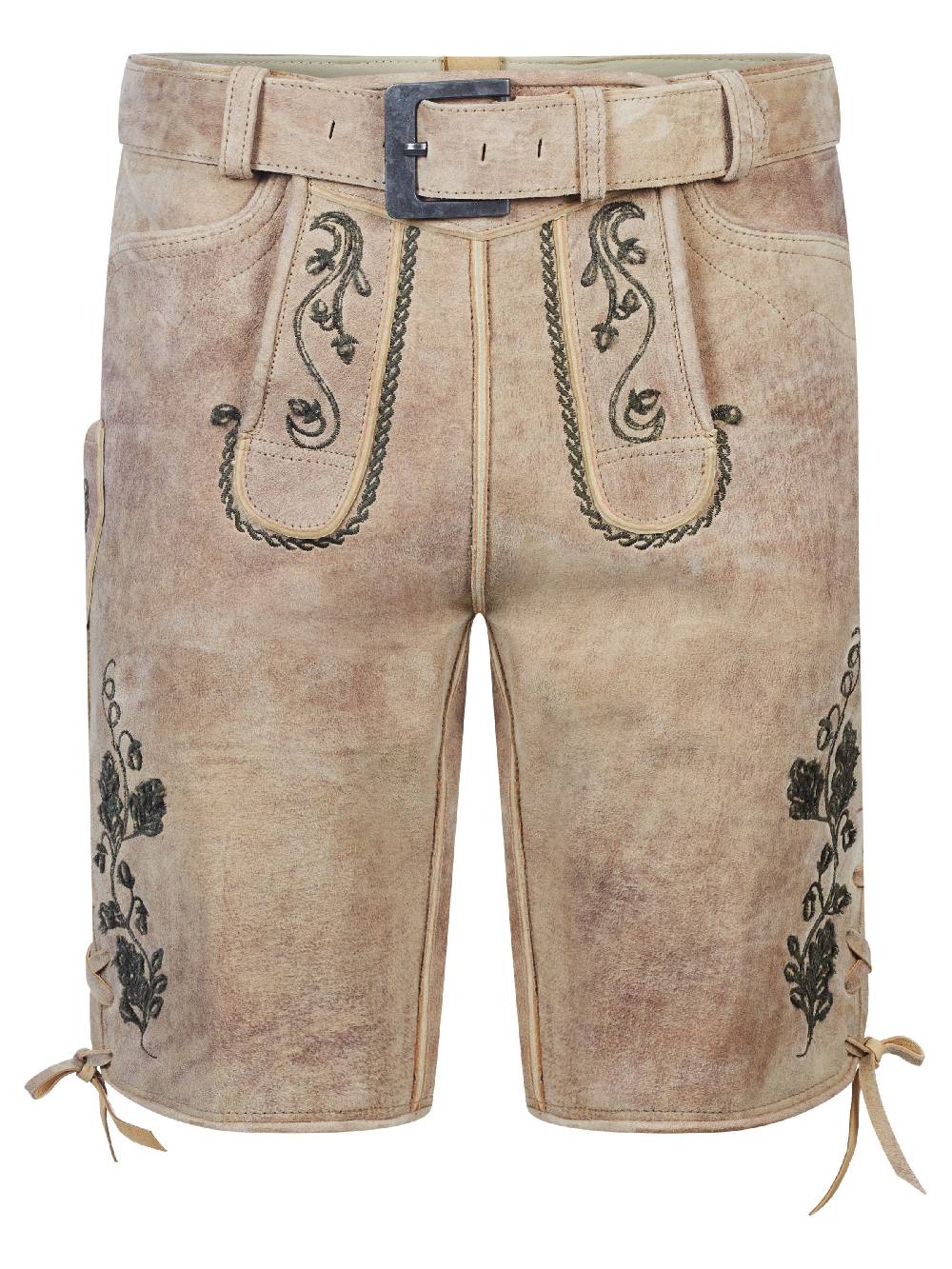 Limberry Schlamm-farbene Ziegenlederhose - LX9666 SCHLAMM Versandkostenfrei
