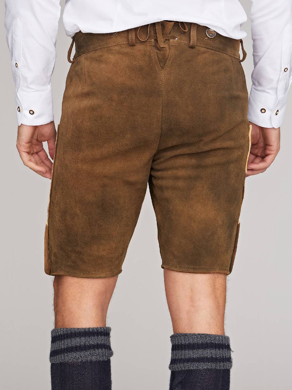 Limberry Antikbraune Lederhose - LUDWIG ANTIKBRAUN Begrenztes Angebot