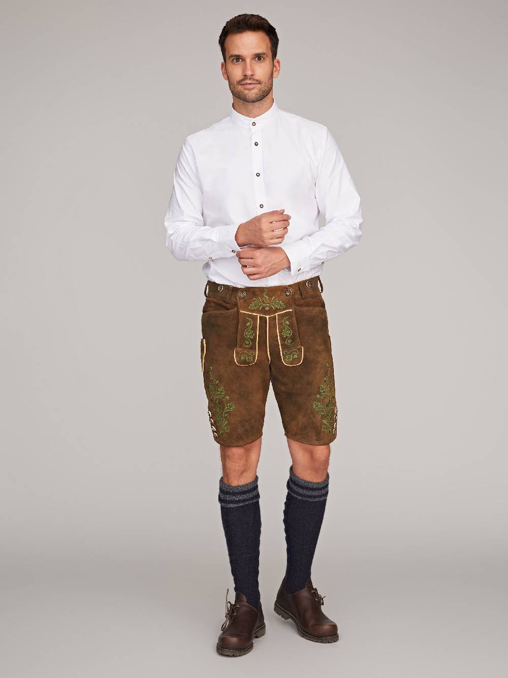 Limberry Antikbraune Lederhose - LUDWIG ANTIKBRAUN Begrenztes Angebot