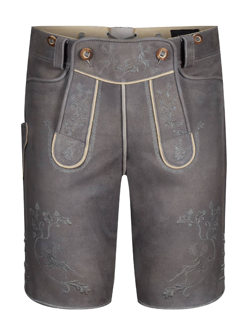 Limberry Graue Lederhose - VEIT GRAU Black Friday
