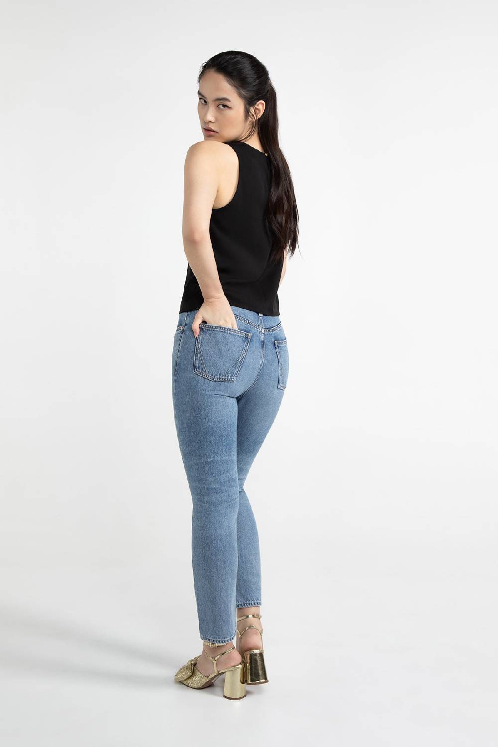 Lovjoi Top CHEMILLA Black Exklusive Angebote