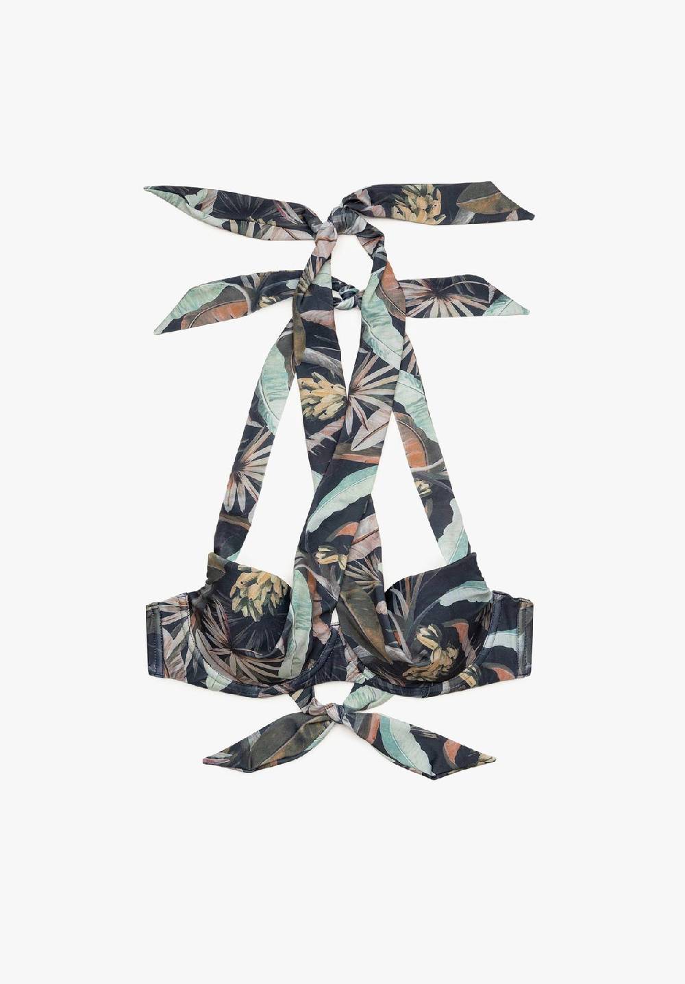 Lovjoi Bikini Top with Cup ABELIA Recycled Print Räumungsverkauf