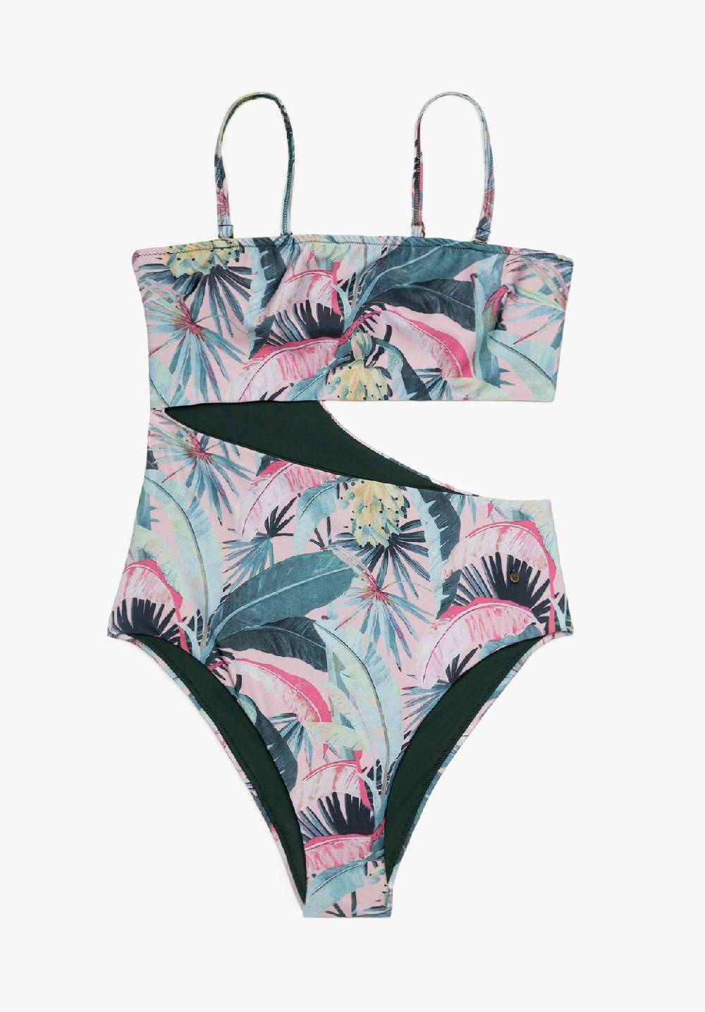 Lovjoi Badeanzug Asymmetrical HIBISCO Recycled Print JETZT KAUFEN