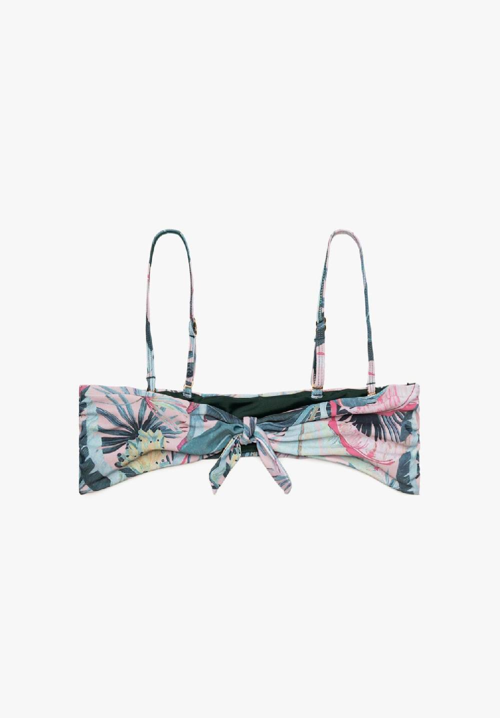 Lovjoi Bikini Top Knotted ACANEA Recycled Print Jubiläumsangebot