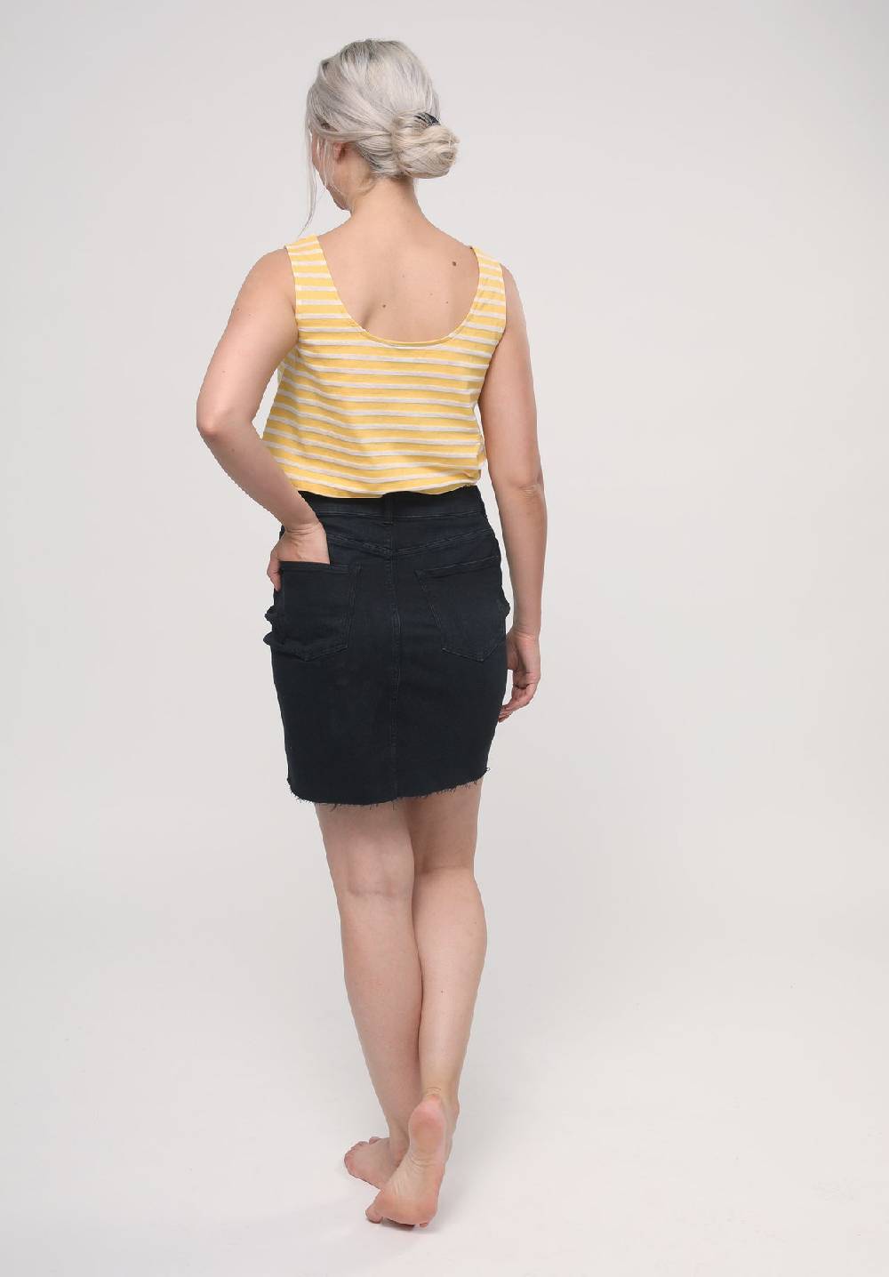 Lovjoi Jeansrock CELANDINE Sonderangebot der Fabrik