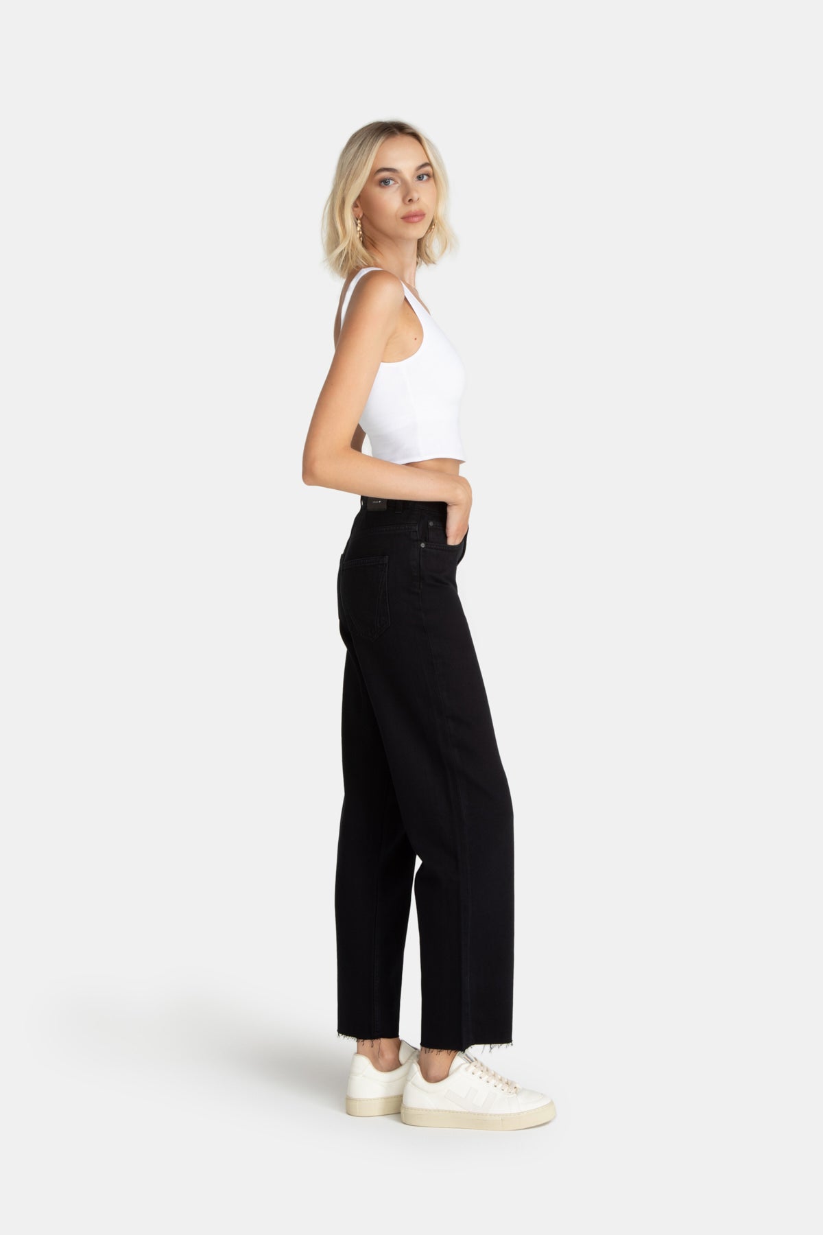 Lovjoi Straight Jeans MEDLAR Black Overdyed Letzte 3 Tage
