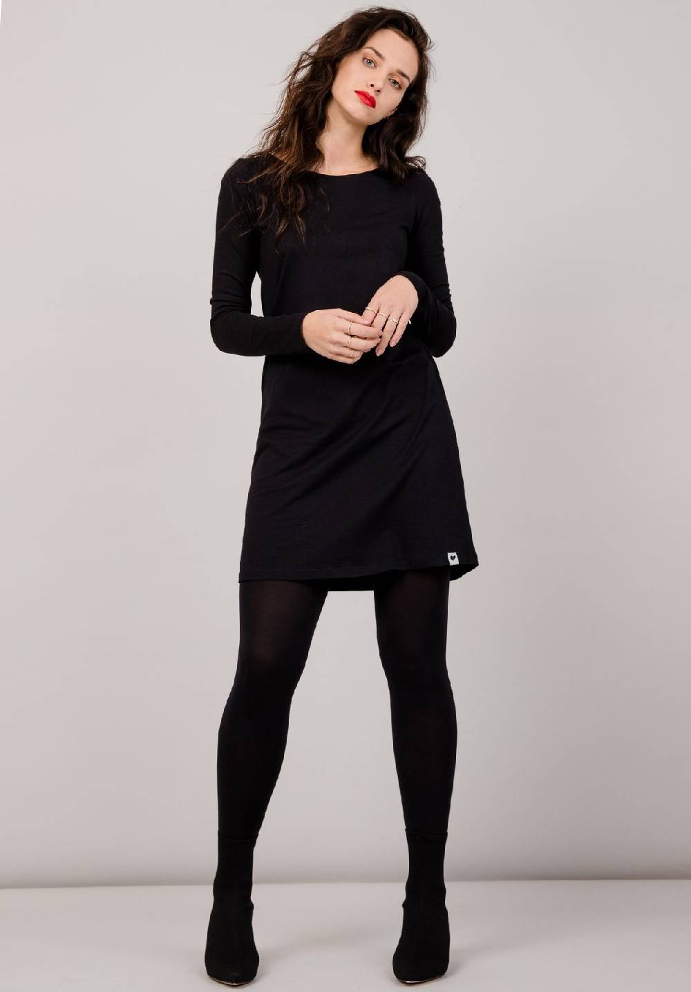 Lovjoi Kleid DAISY Black Neueste Stile