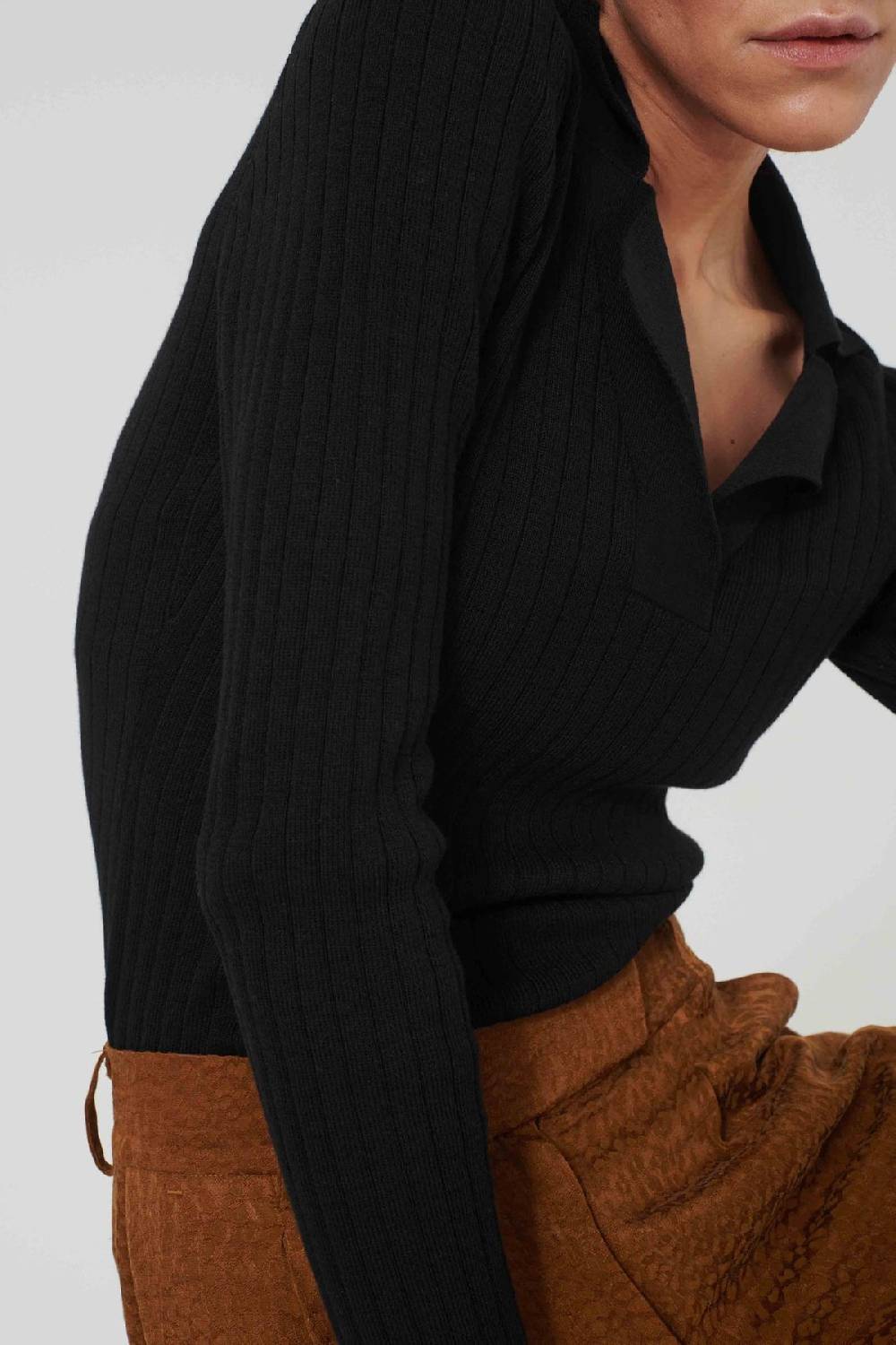 Lovjoi Strick Langarmshirt VICTOREA Rabatte dieses Monats