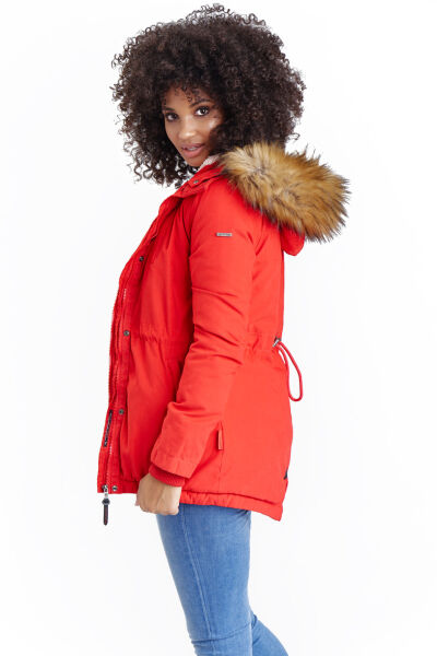 Marikoo Akira warme Damen Winterjacke mit Kapuze 50% Rabatt mit kostenlosem Versand