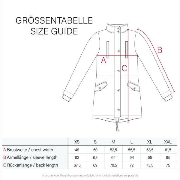 Marikoo Bikoo Damen gefütterte Winterjacke mit Teddyfell Kostenloser Versand international