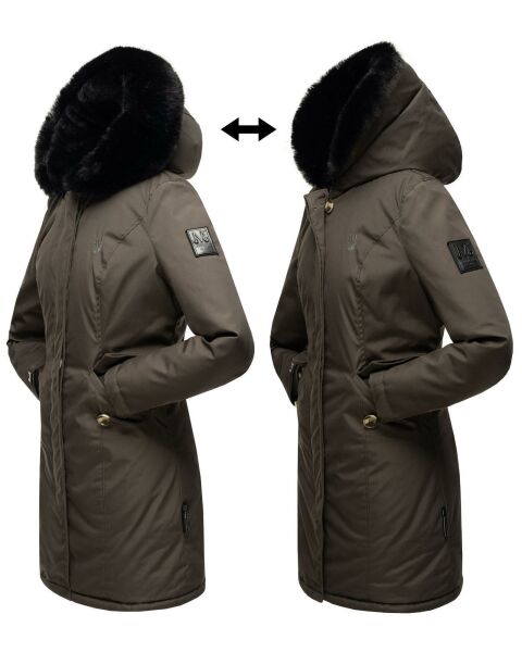 Marikoo Karambaa Damen Parka Winterjacke im Angebot
