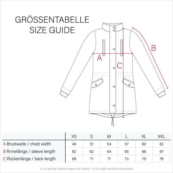 Marikoo Nekoo warm gefütterte Damen Winterjacke mit Kunstfell Tägliche Deals