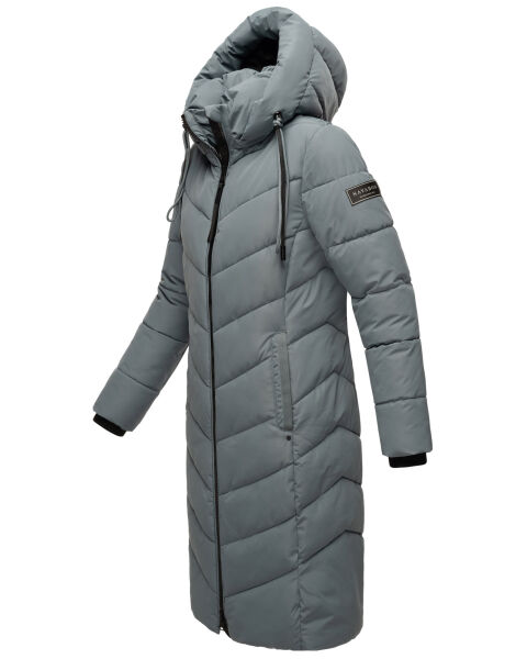 Marikoo Navahoo Sahnekatzi Damen lange Winter Steppjacke Super Sparpreis