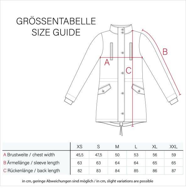 Marikoo Leilaniaa Damen Mantel Trenchcoat Wintermantel mit Kapuze Black Friday Preise
