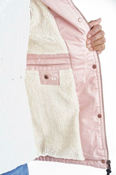 Marikoo Manolya Damen Parka Winterjacke mit Teddyfell Outlet