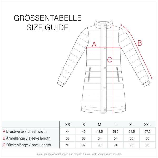 Marikoo Nanakoo Damen Trenchcoat Wintermantel im Angebot