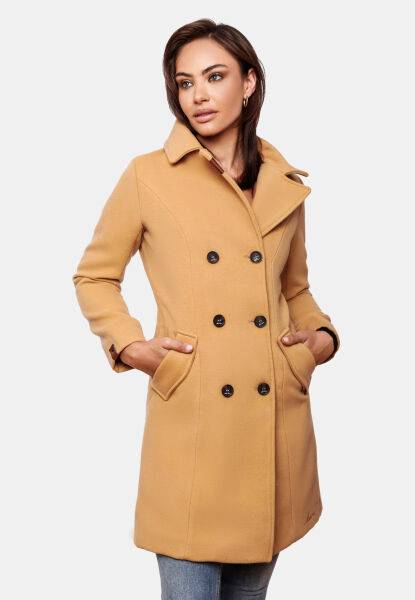 Marikoo Nanakoo Damen Trenchcoat Wintermantel im Angebot