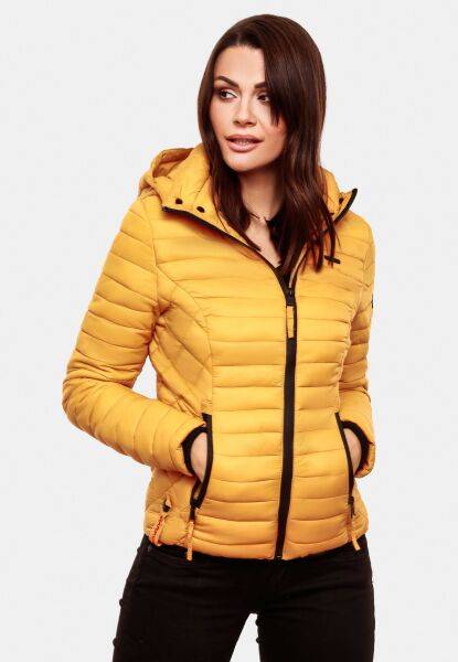 Marikoo Samtpfote leichte Damen Steppjacke Kostenloser Versand