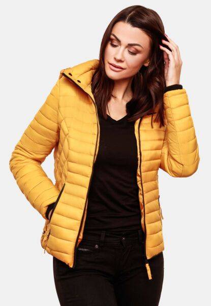 Marikoo Samtpfote leichte Damen Steppjacke Kostenloser Versand