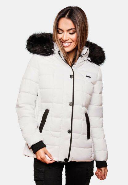 Marikoo Unique Damen gesteppte Winterjacke Großer Ausverkauf